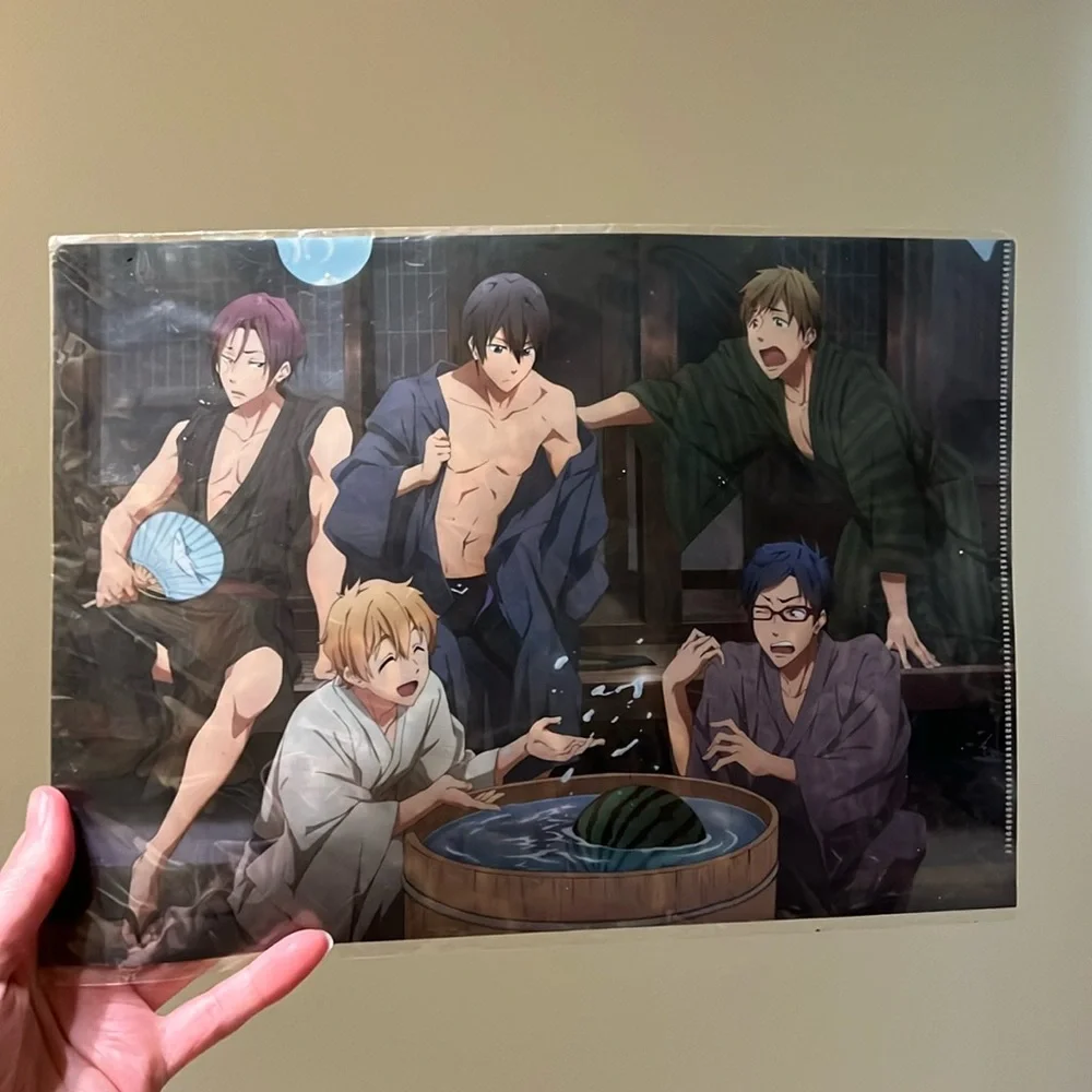 💝 10/$10 💝 Anime characters Plastic Folder